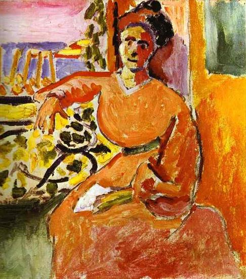 Matisse, Henri - Henri Matisse - A Woman Sitting before the Window.JPG