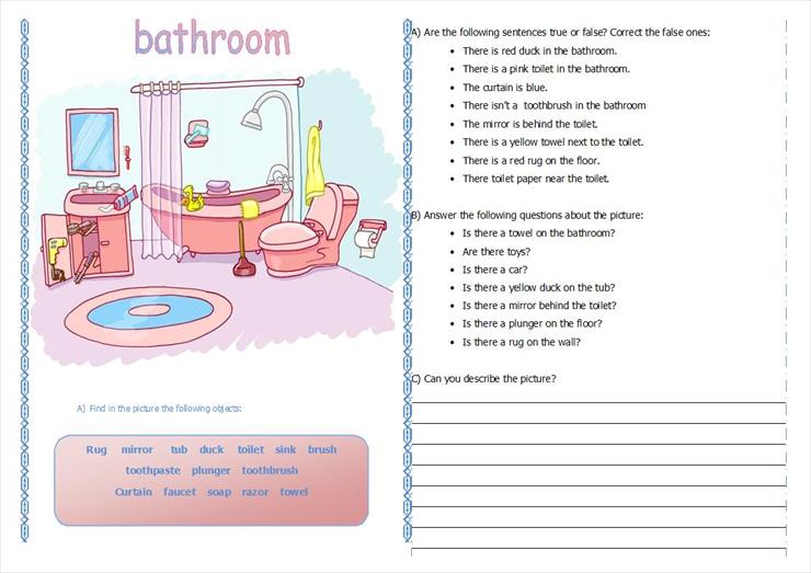 Picture Worksheets - Bathroom1.jpg